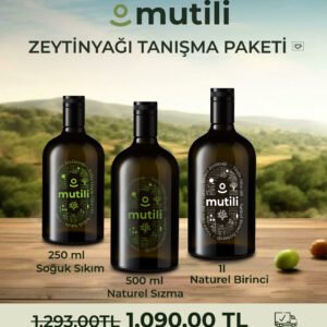 Mutili'nden Zeytinyağı Tanışma Paketi